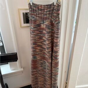 Free People Multicolor Knit Skirt